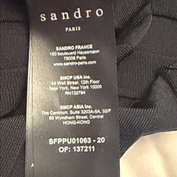 SANDRO Aurel Ribbed Collared Cardigan - Picture 12 of 13